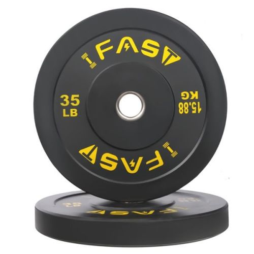 Olympic Weight Plates, Rubber Bumper Plates, 2 Inch Steel Insert 35lb Bundle Options Available for Home Gym Strength Training, Weightlifting Olympic Weight Plates, Rubber Bumper Plates, 2 Inch Steel Insert 35lb Bundle Options Available for Home Gym Strength Training, Weightlifting