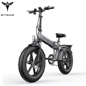ENGWE EP-2PRO 48V13Ah 45km/h 20 Inch Fat Tire 750W Mountain Electric Bicycle (motor: 750w, Color: grey)